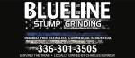 Blueline Stump Grinding logo